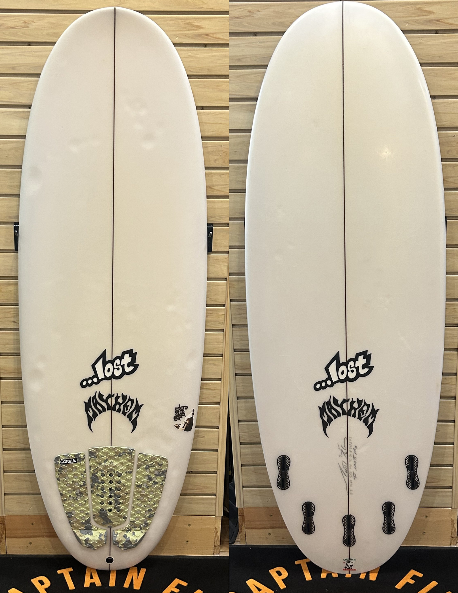 5'2 Bean Bag surfboard top photo
